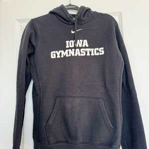 Nike Black Iowa Gymnastics Sweatshirt Relaxed Fit Pullover